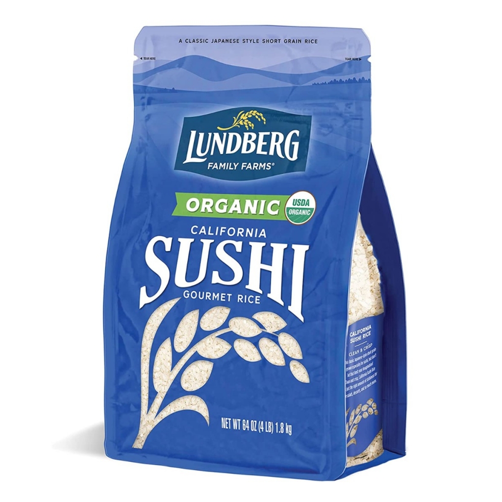 Organic California Sushi Rice - 4 LB