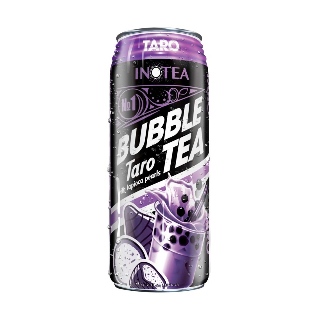 Bubble Taro Milk Tea - 16.6 fl oz