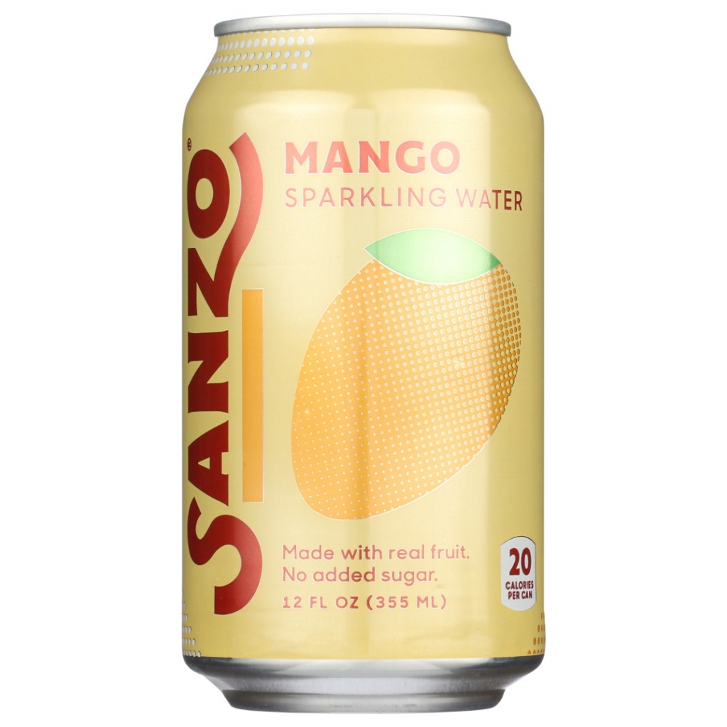 Alphonso Mango Sparkling Water, 12 Fl Oz