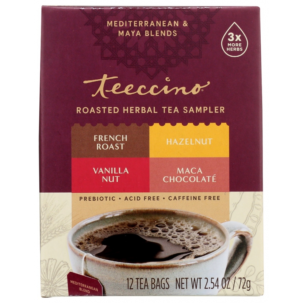 Roasted Herbal Tea Sampler, 12 bags