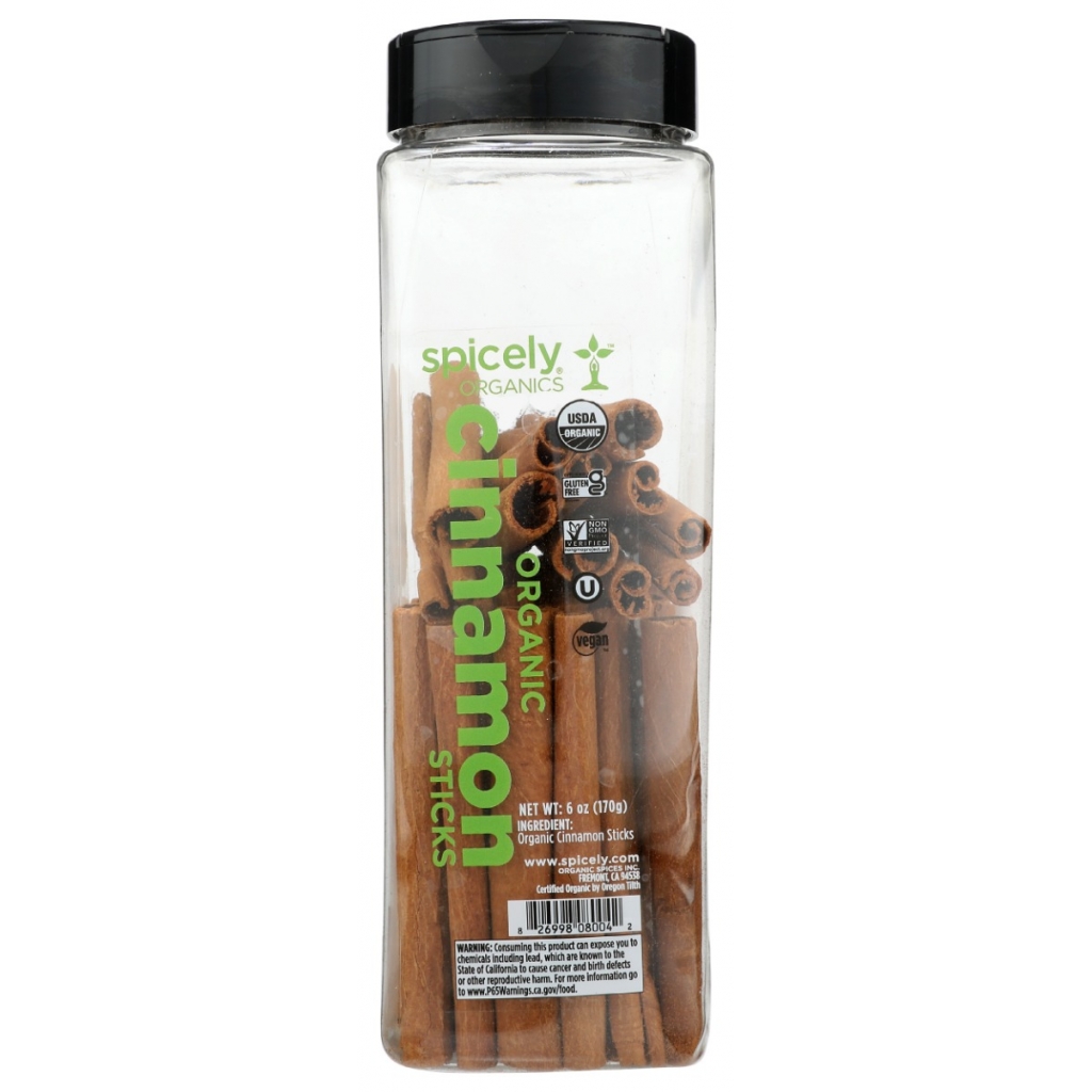 Organic Cinnamon Sticks - 6 oz