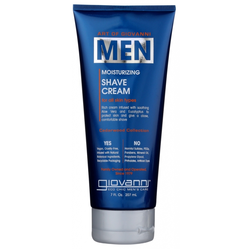 Men’s Moisturizing Shave Cream - Comfort & Care, 7 oz