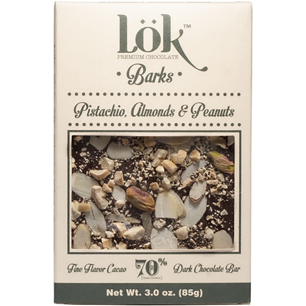 Dark Chocolate Bark with Nuts, 3 oz