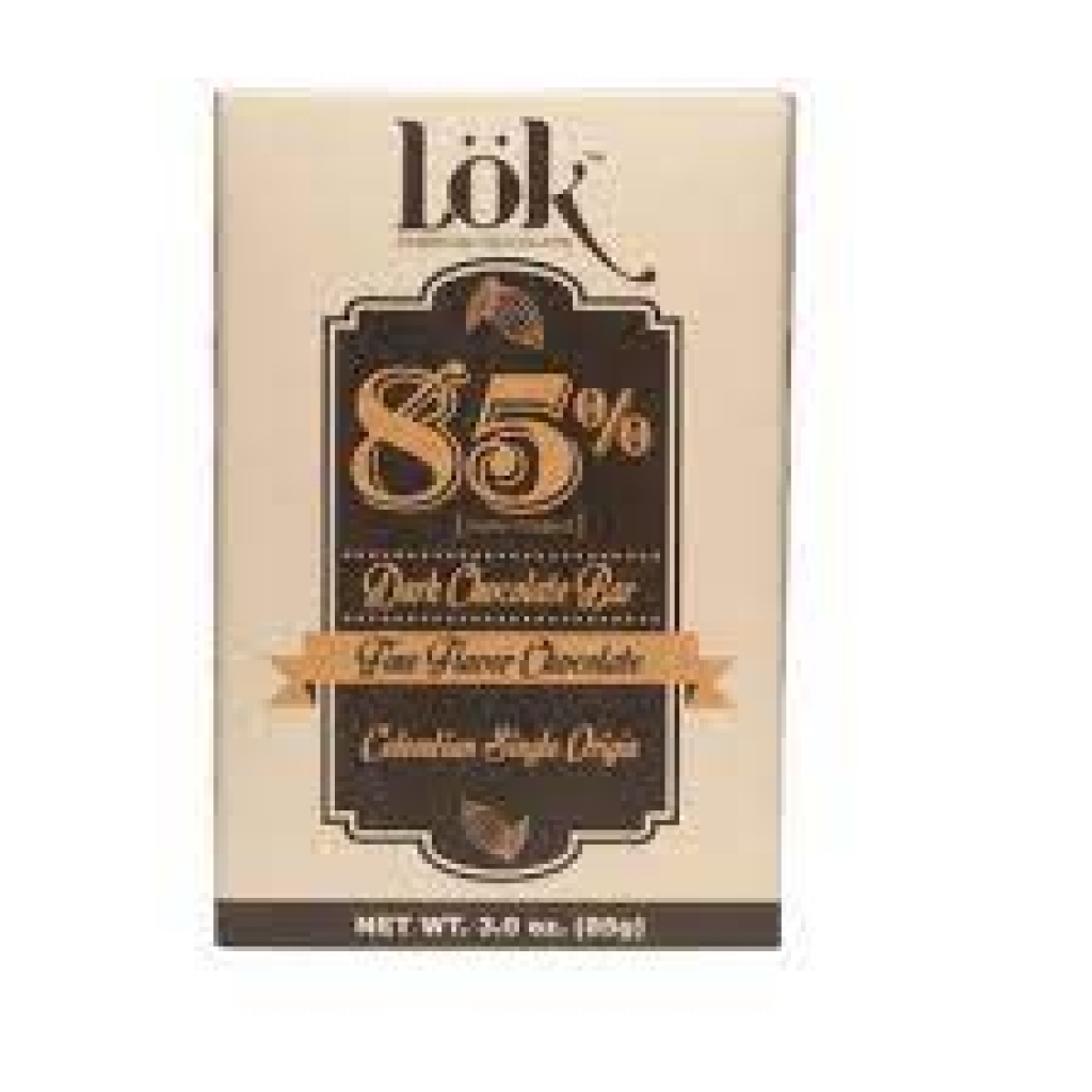 Lök Dark Chocolate Bar 85% Cacao - 3 Oz