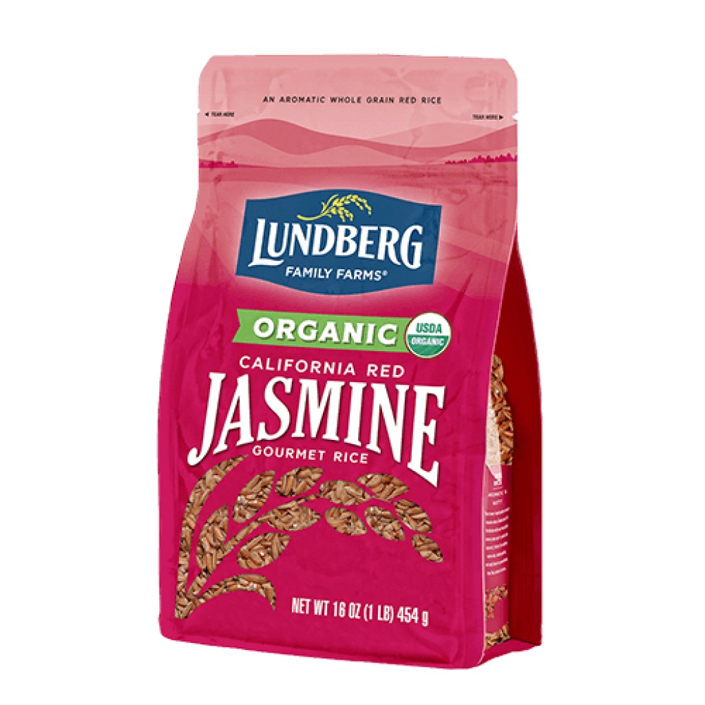 Organic California Red Jasmine Rice, 16 oz