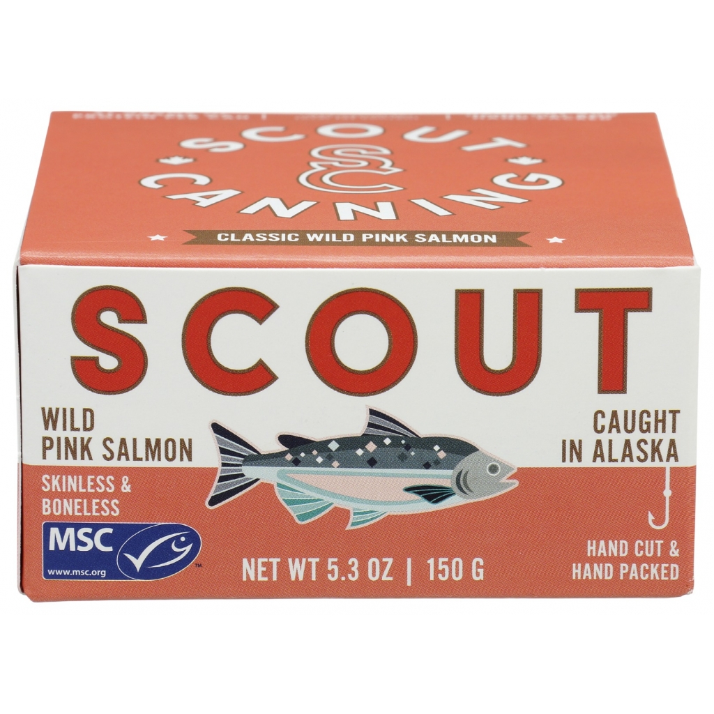 Wild Pink Salmon - 5.3 oz