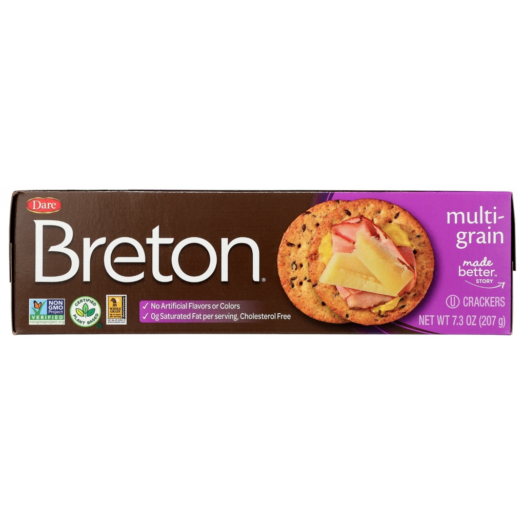 Breton Multigrain Crackers, 7.3 oz