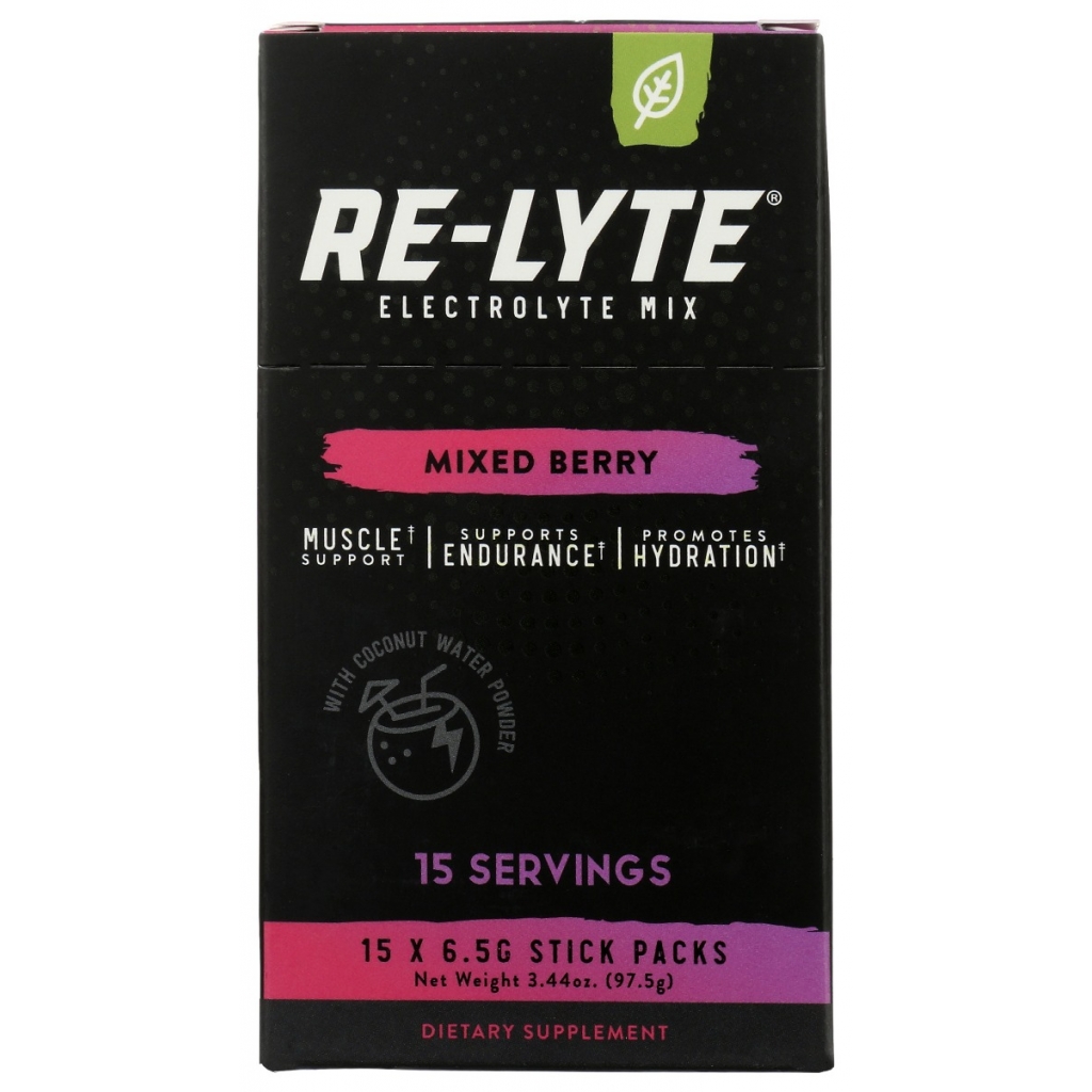 Re-Lyte Electrolyte Drink Mix - Berry Flavor - 15 Pack