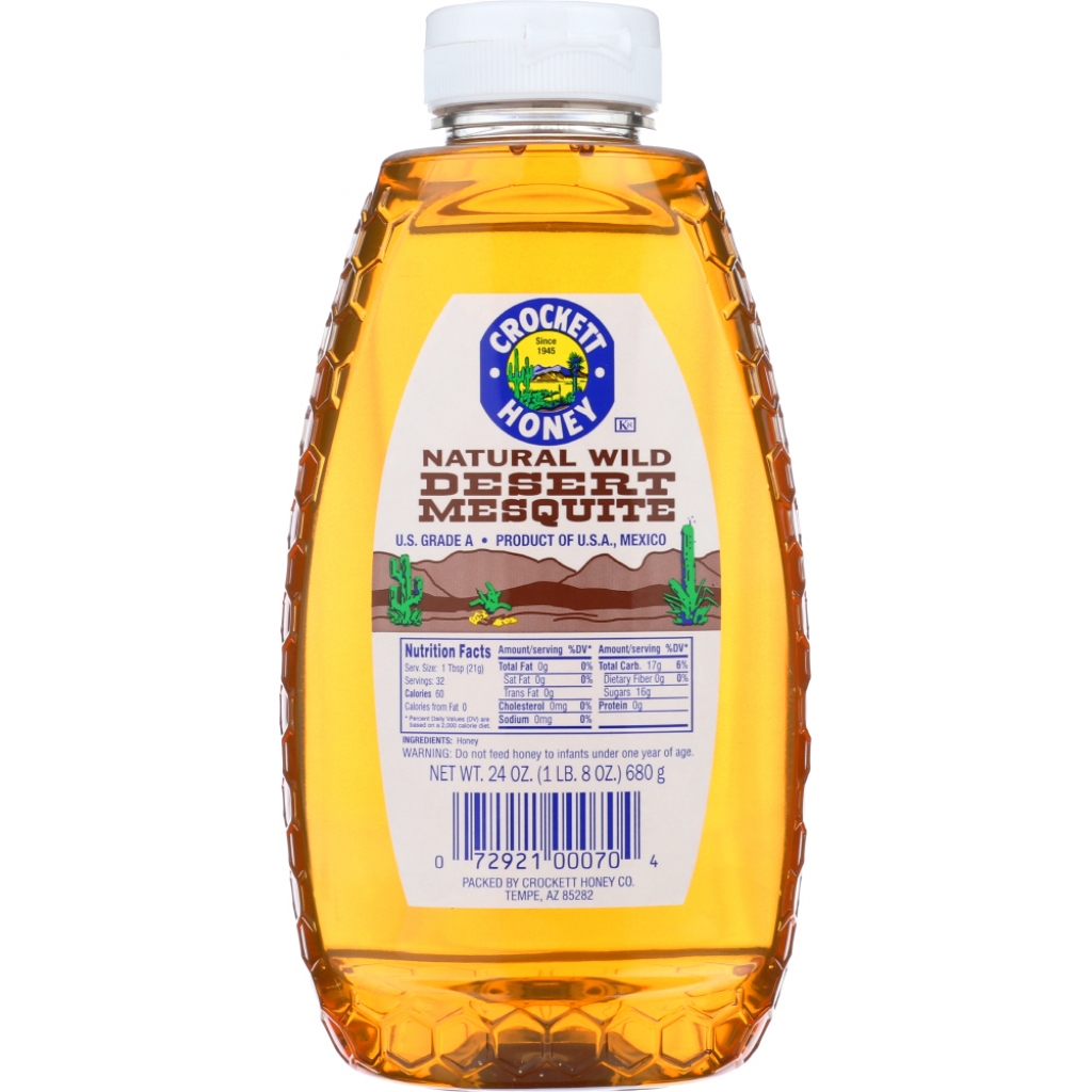 100% Pure Mesquite Honey – 24 oz