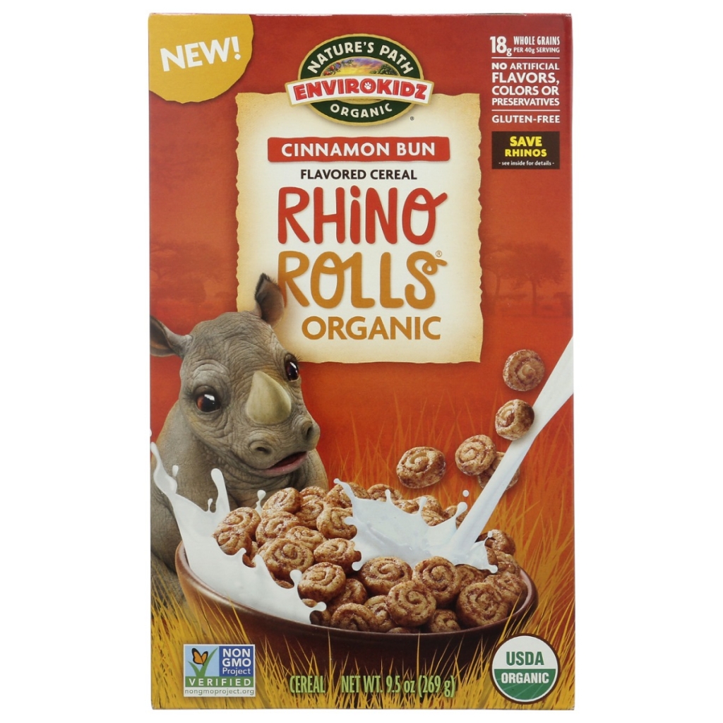 Cinnamon Crunchy Rhino Rolls Cereal - 9.5 oz