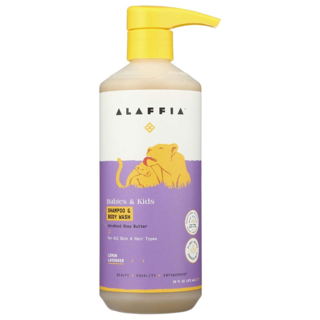 Kids Shampoo and Body Wash Lemon Lavender, 16 fl oz