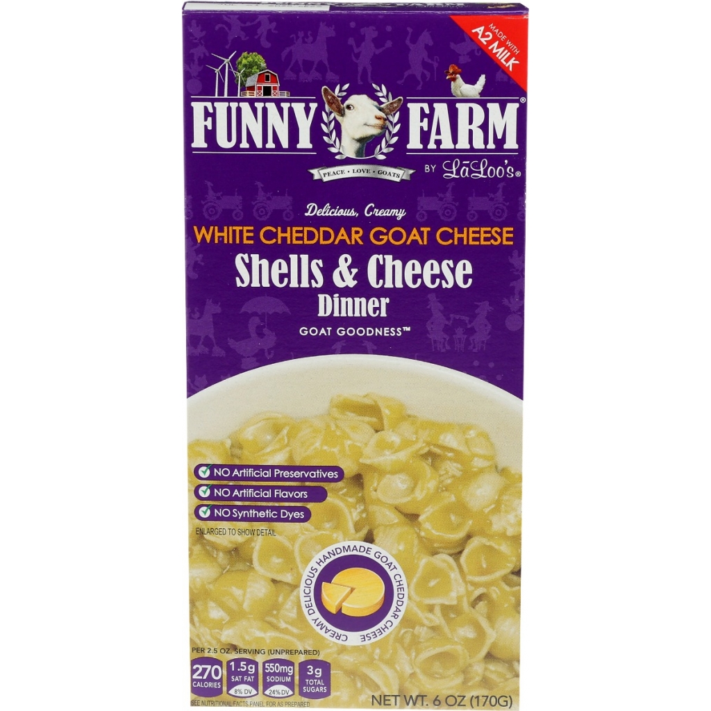 Elevated White Cheddar Shells and Cheese, 6 oz