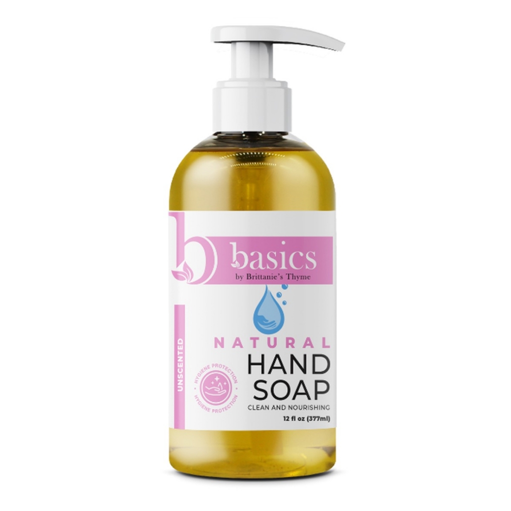 Unscented Natural Hand Soap - 12 oz