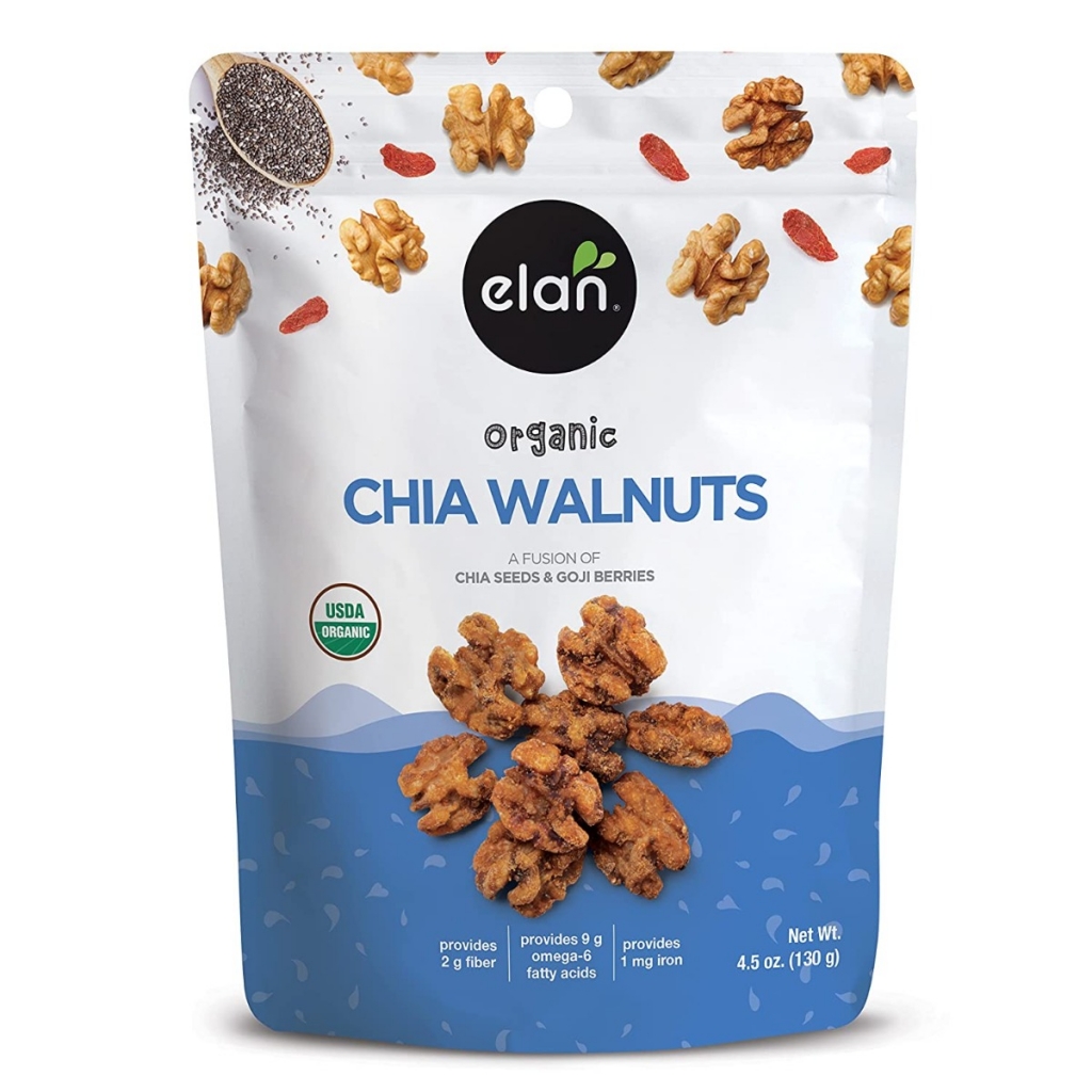 Organic Chia Walnuts Snack - 4.5 oz