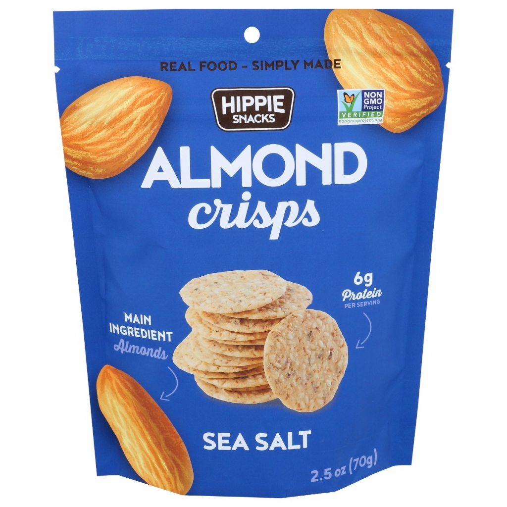 Sea Salt Almond Crisps, 2.5 oz