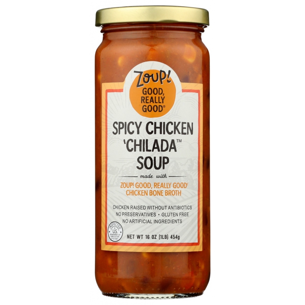 Spicy Chicken Chilada Soup, 16 oz