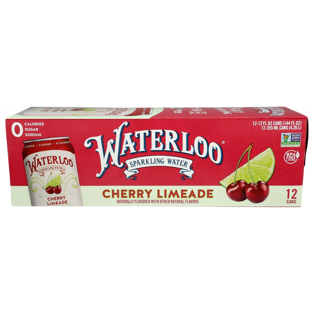 Cherry Limeade Sparkling Water - 144 fl oz