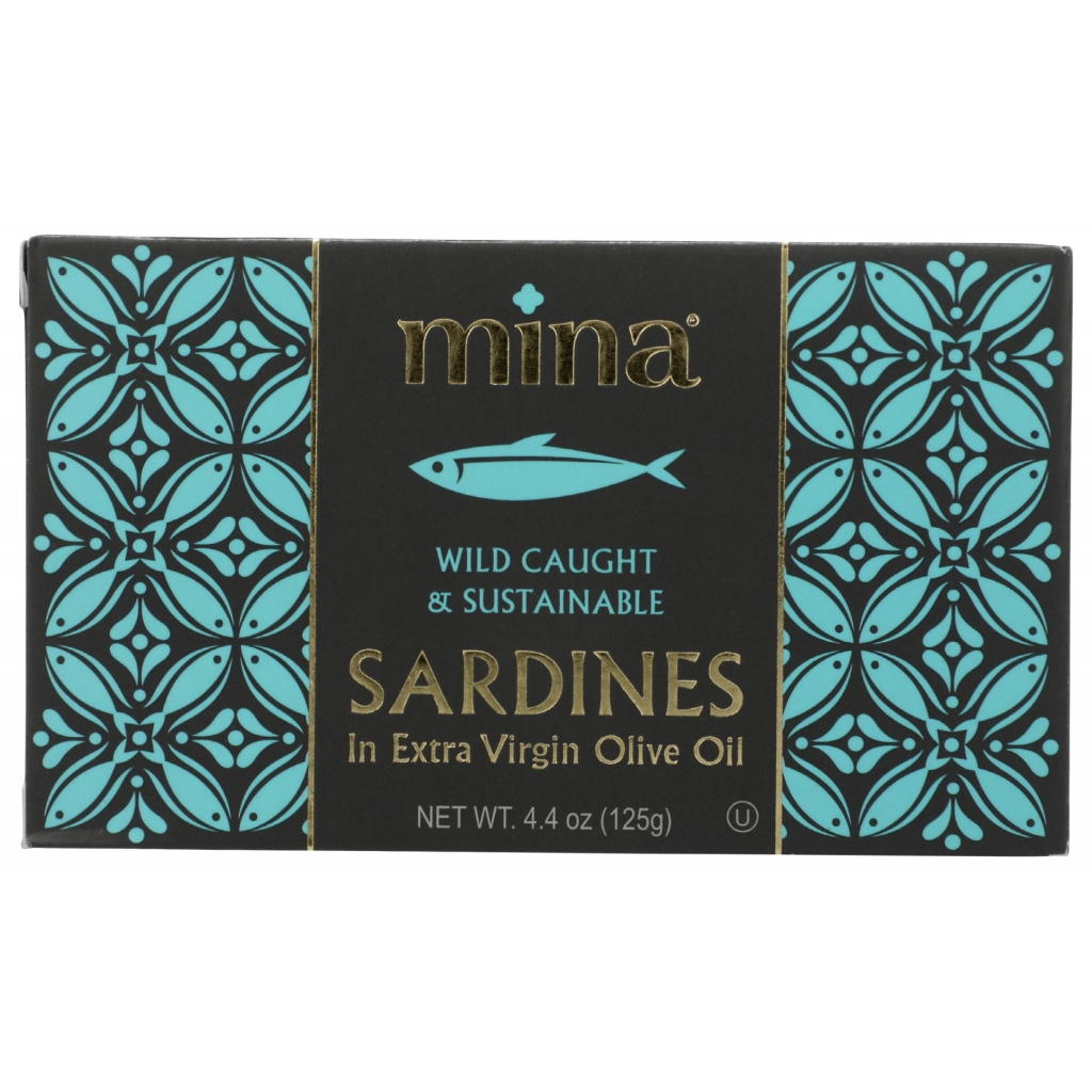 Sardines in Extra Virgin Olive Oil - 4.4 oz