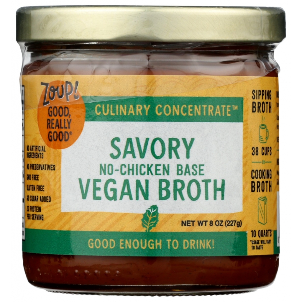 Savory Vegan Broth Concentrate - 8 OZ Umami Flavor Booster