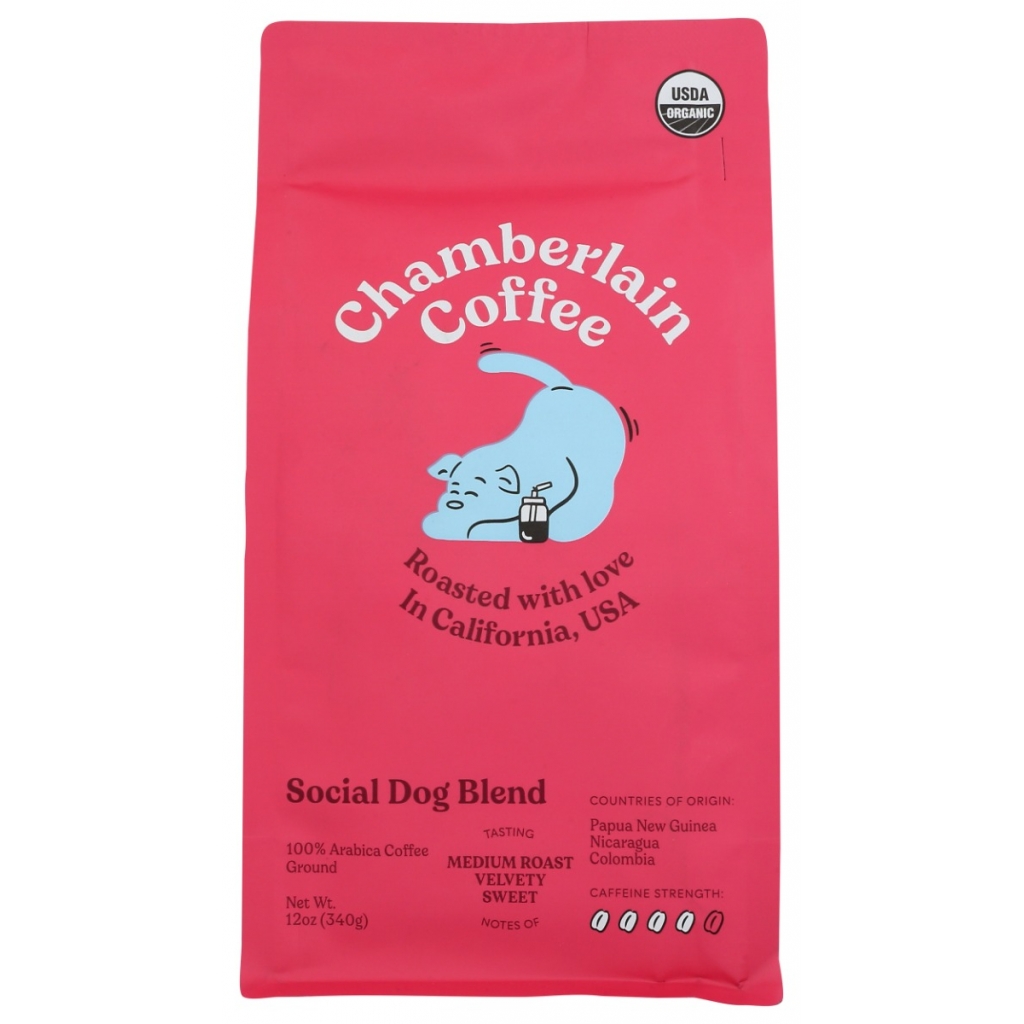 Social Brew Coffee Dog Blend, 12 Oz