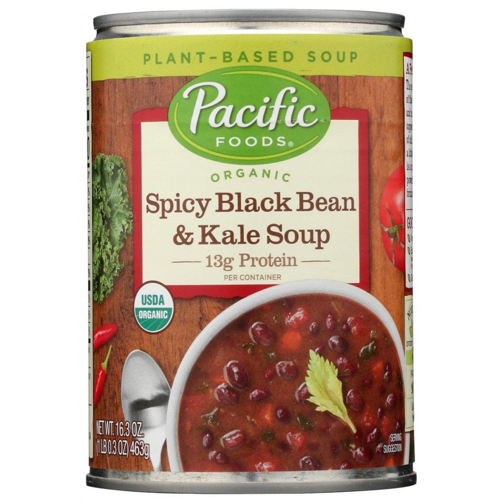 Organic Spicy Black Bean and Kale Soup - 16.3 oz