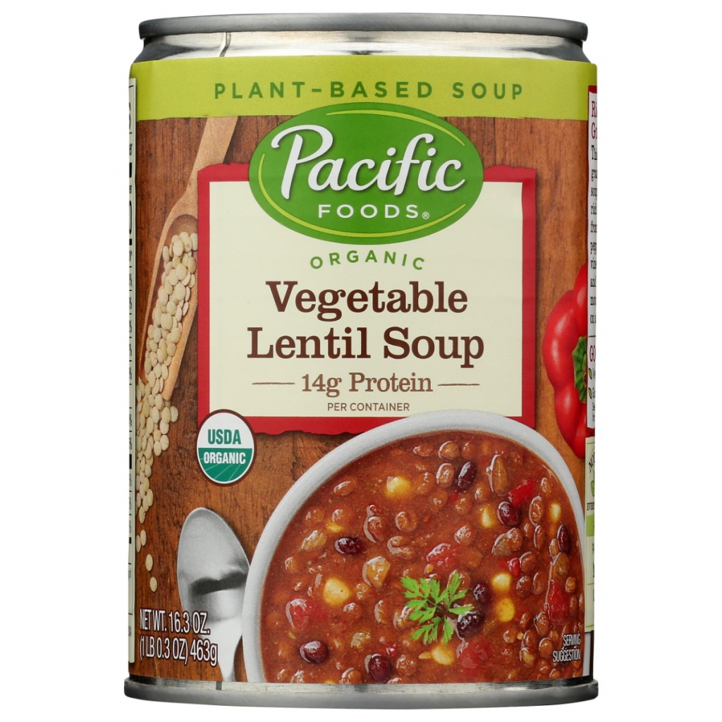 Organic Lentil Vegetable Soup, 16.3 oz