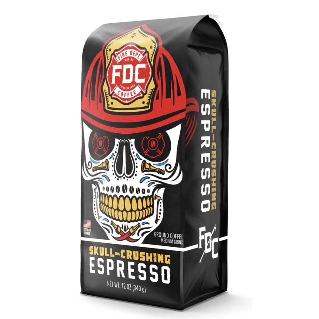 Skull Crushing Ground Espresso - 12 OZ