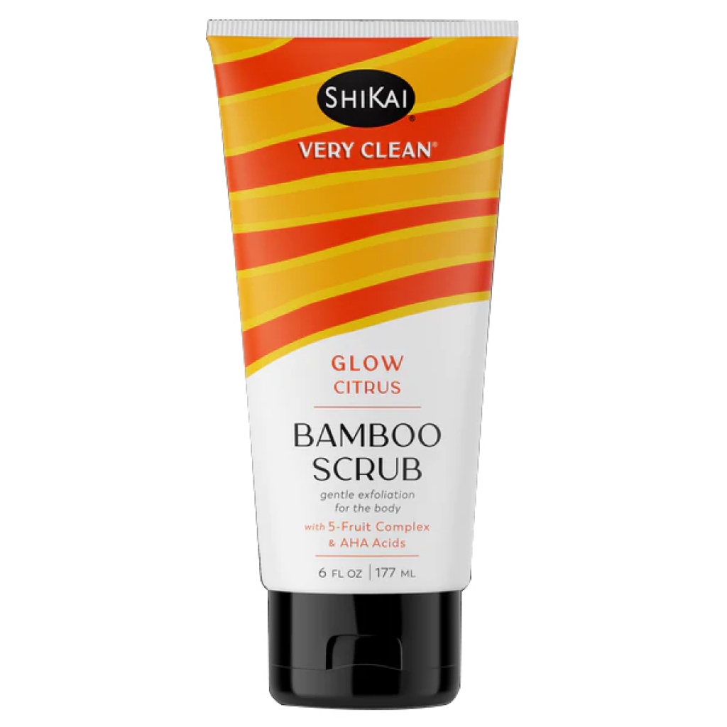 Very Clean Glow Citrus Bamboo Scrub - 6 fl oz