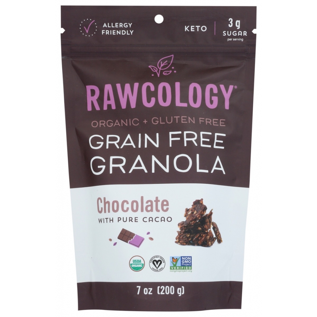 Organic Gluten-Free Chocolate Cacao Granola - 7 oz