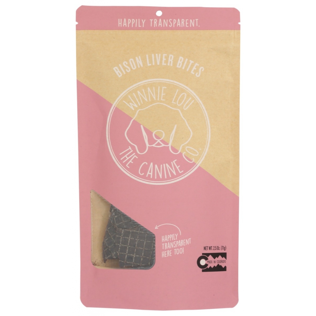 Liver Bison Bites, 2.5 oz