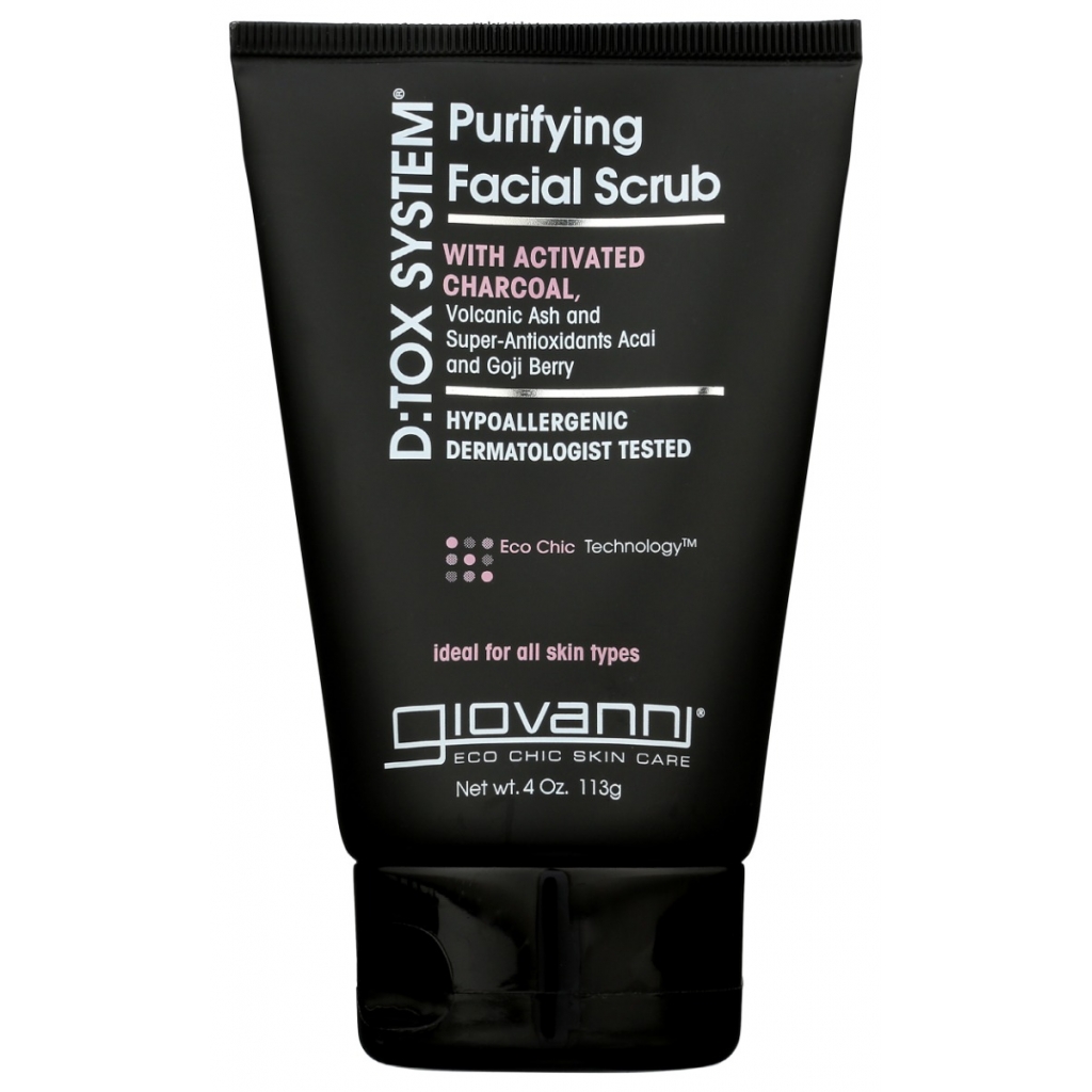 D Tox System Purifying Facial Scrub - 4 oz