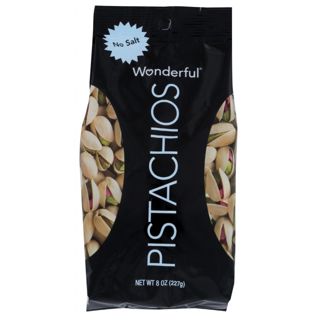 Roasted Unsalted Pistachios, 8 oz