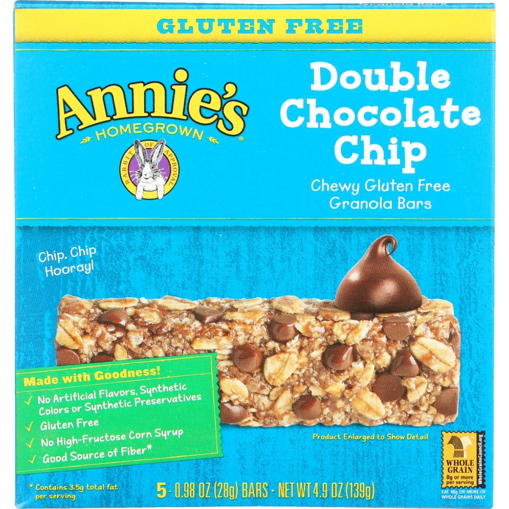 Double Chocolate Chip Granola Bars (4.9 oz)