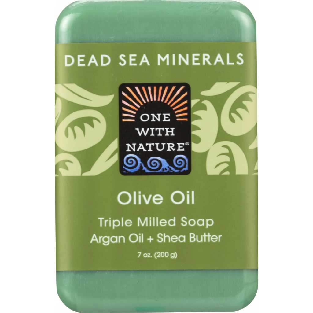 Olive Soap Bar with Dead Sea Minerals, 7 oz