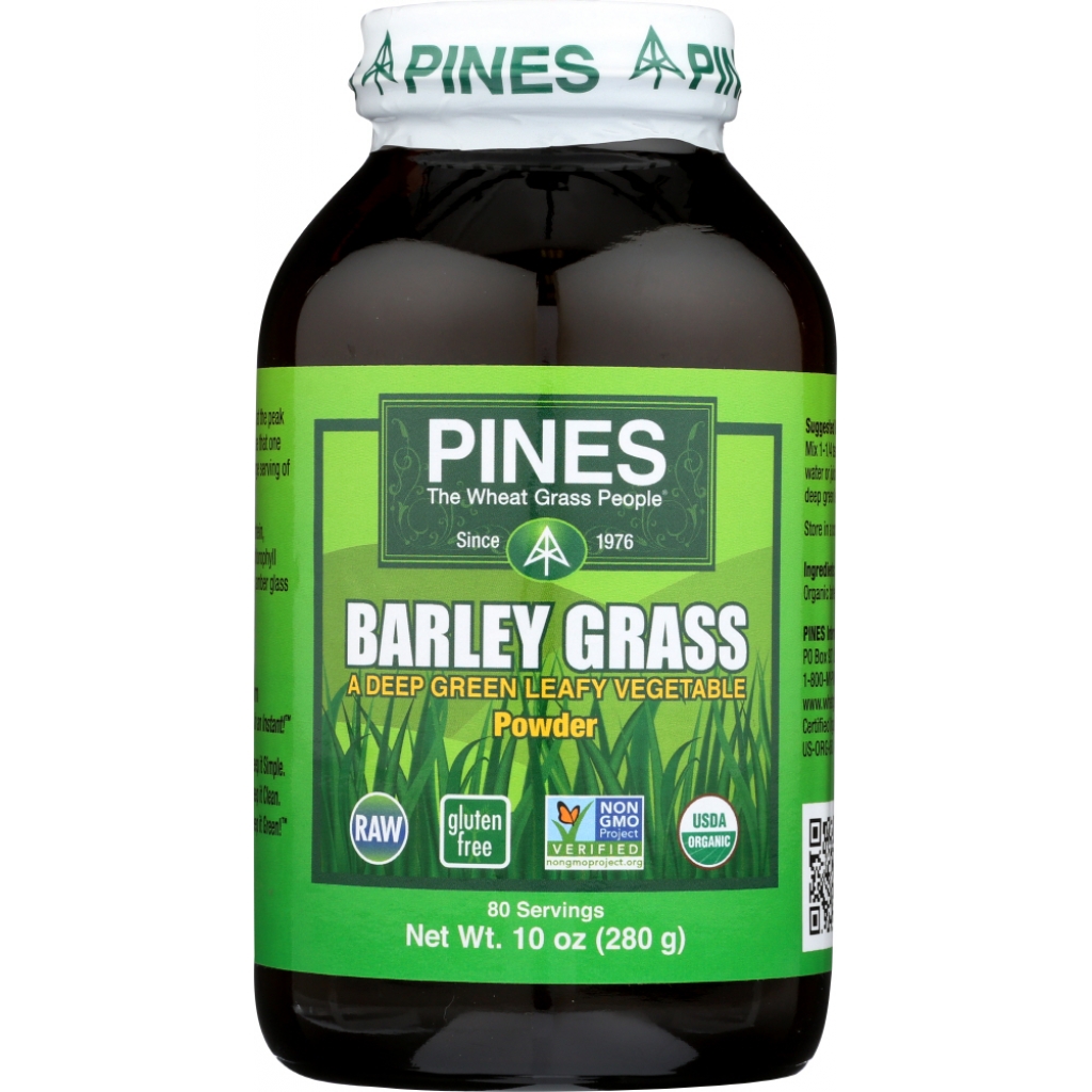 Nutrient-Rich Barley Grass Powder - 10 oz