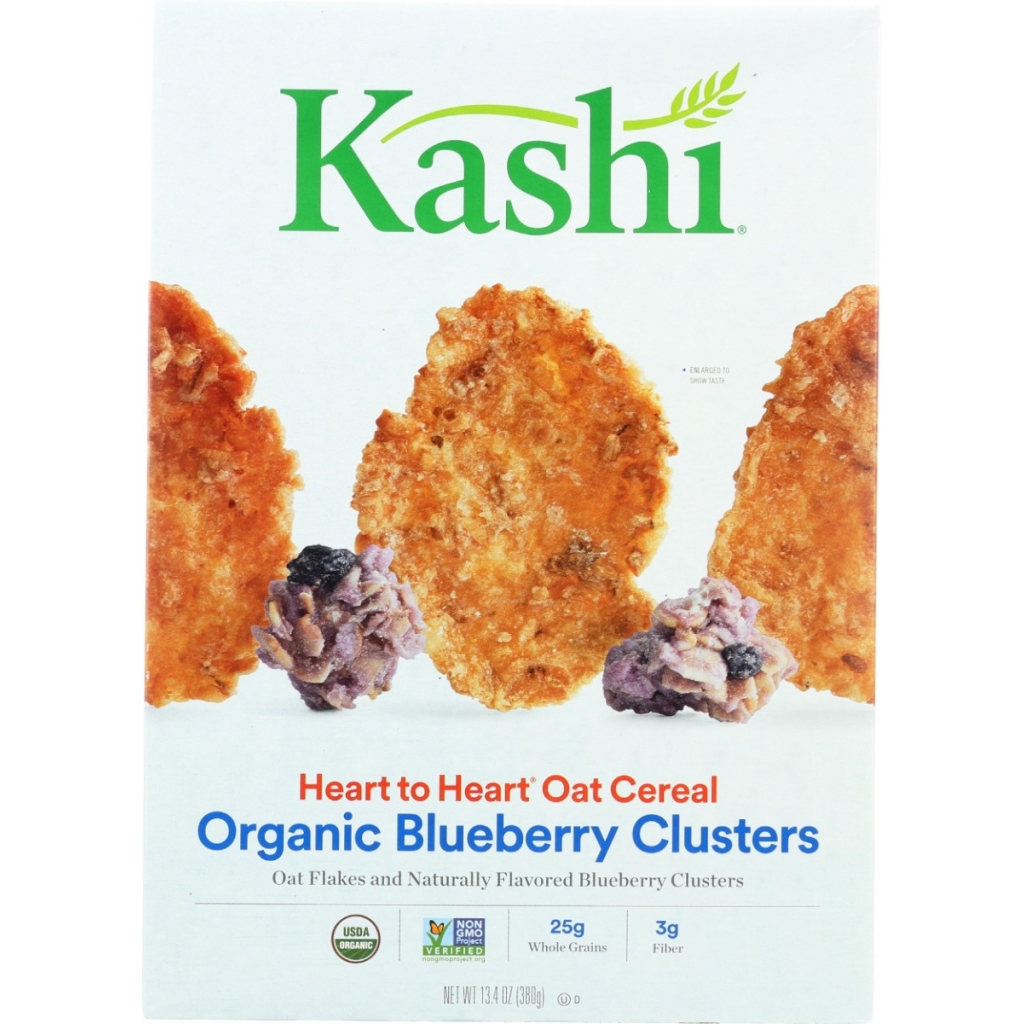 Organic Blueberry Clusters Cereal - Wholesome Breakfast, 13.4 oz