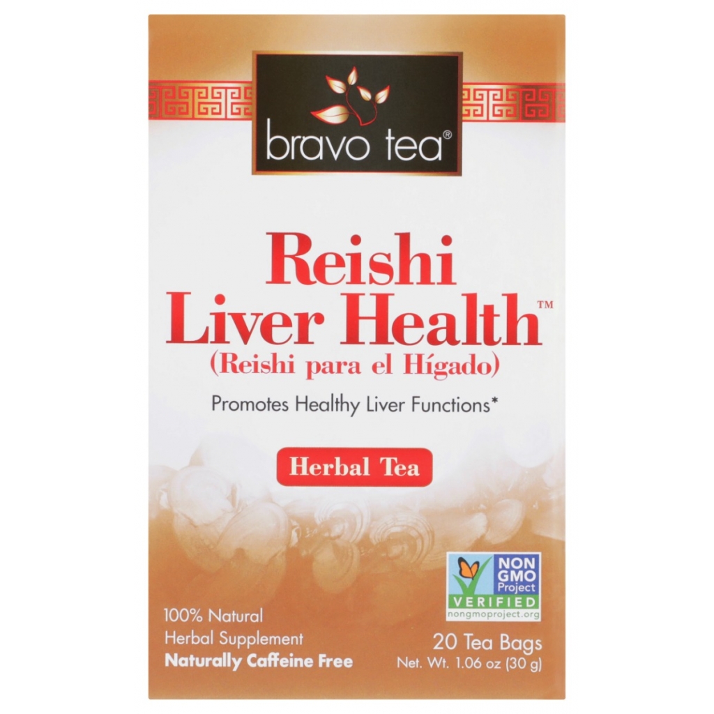 Reishi Mushroom Herbal Tea for Liver Health