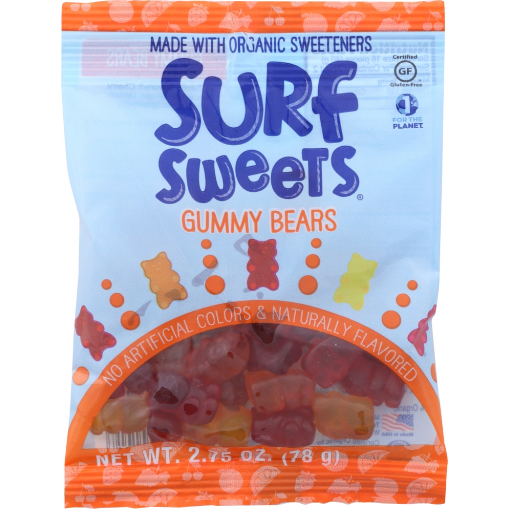 Organic Gummy Bears with Vitamin C, 2.75 oz