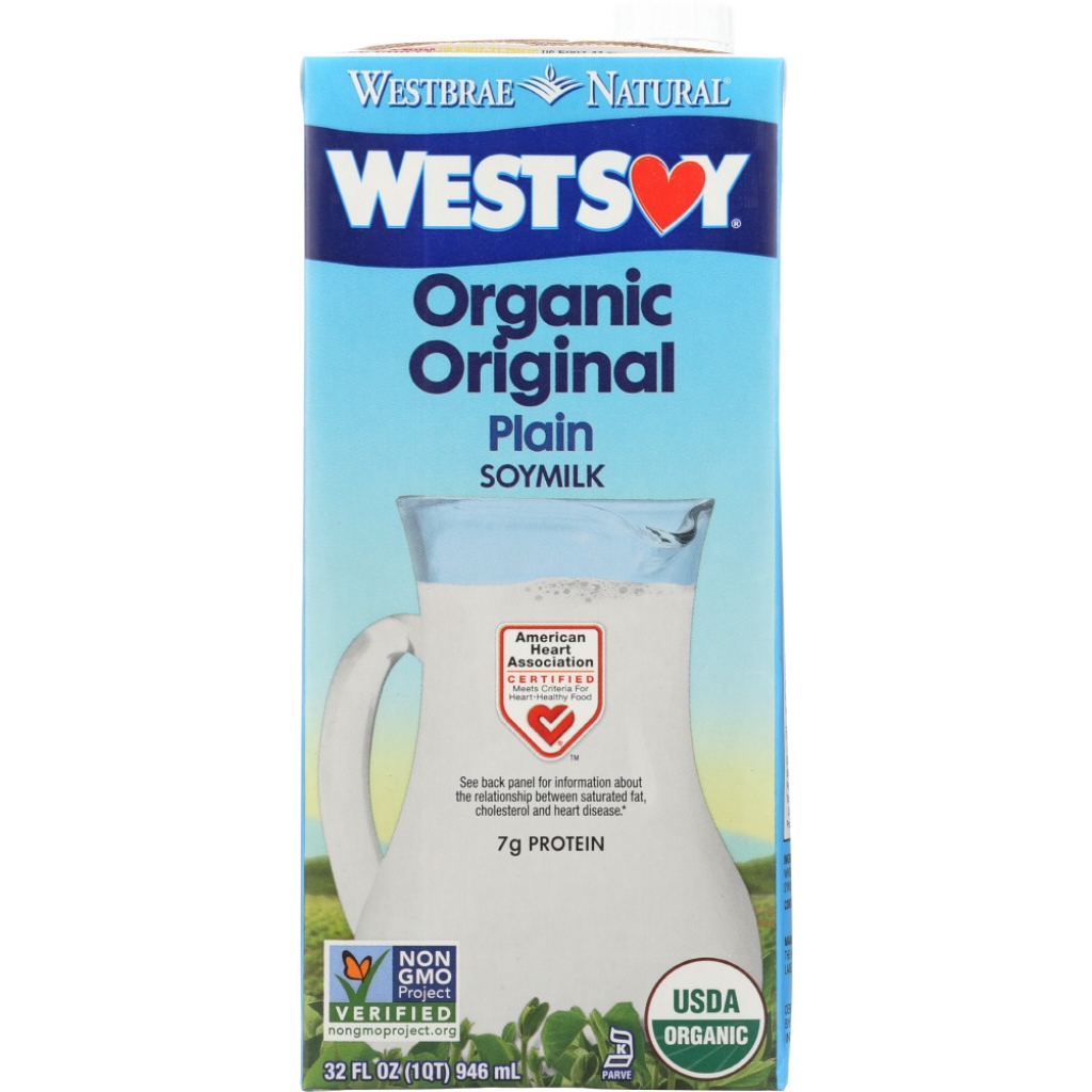 Unsweetened Organic Soy Milk - 32 fl oz