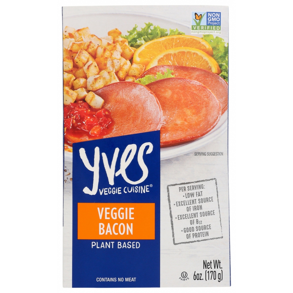 Plant-Based Veggie Bacon - 6 oz