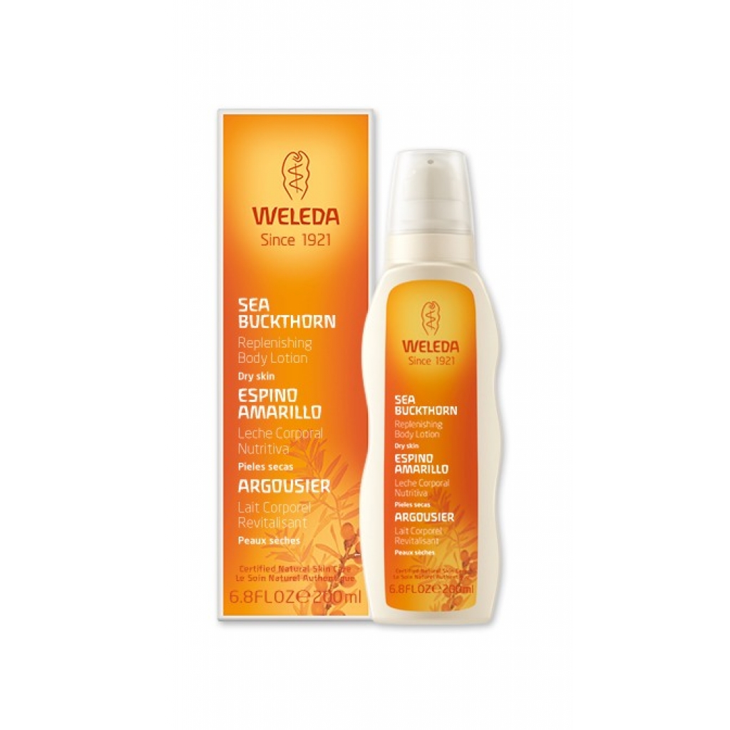 Sea Buckthorn Body Lotion for Intensive Moisturization