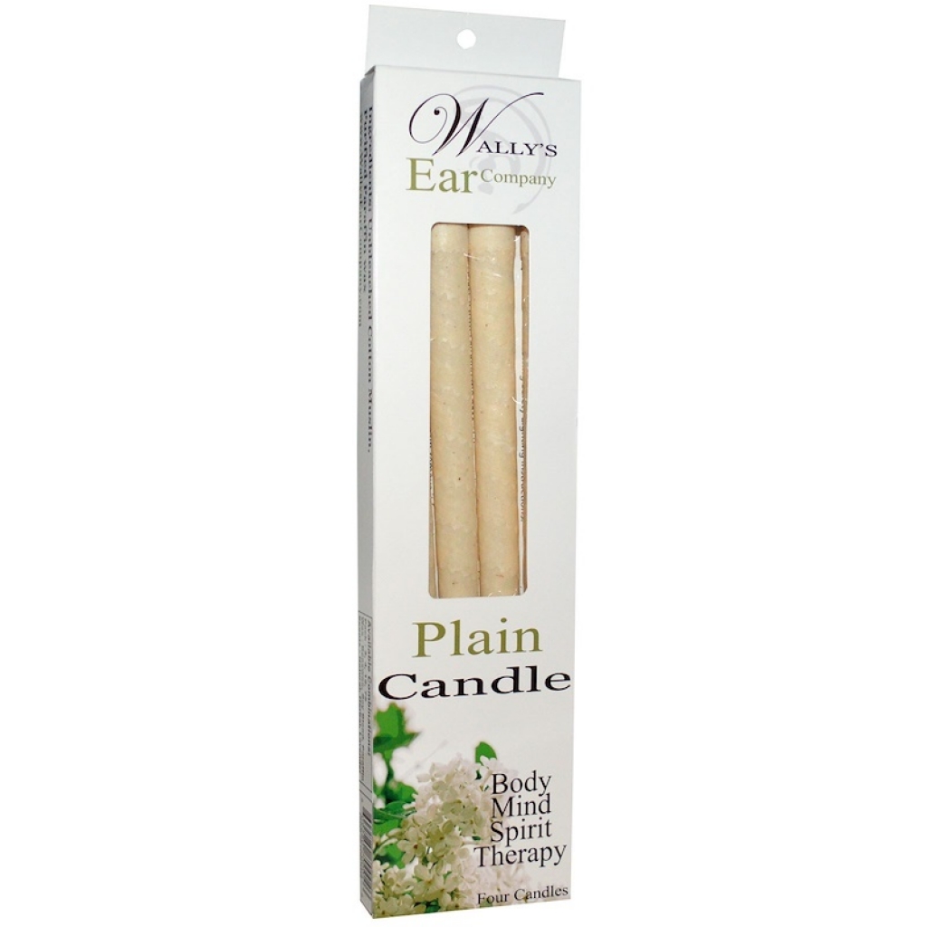 Natural Paraffin Ear Candle - 4 pack