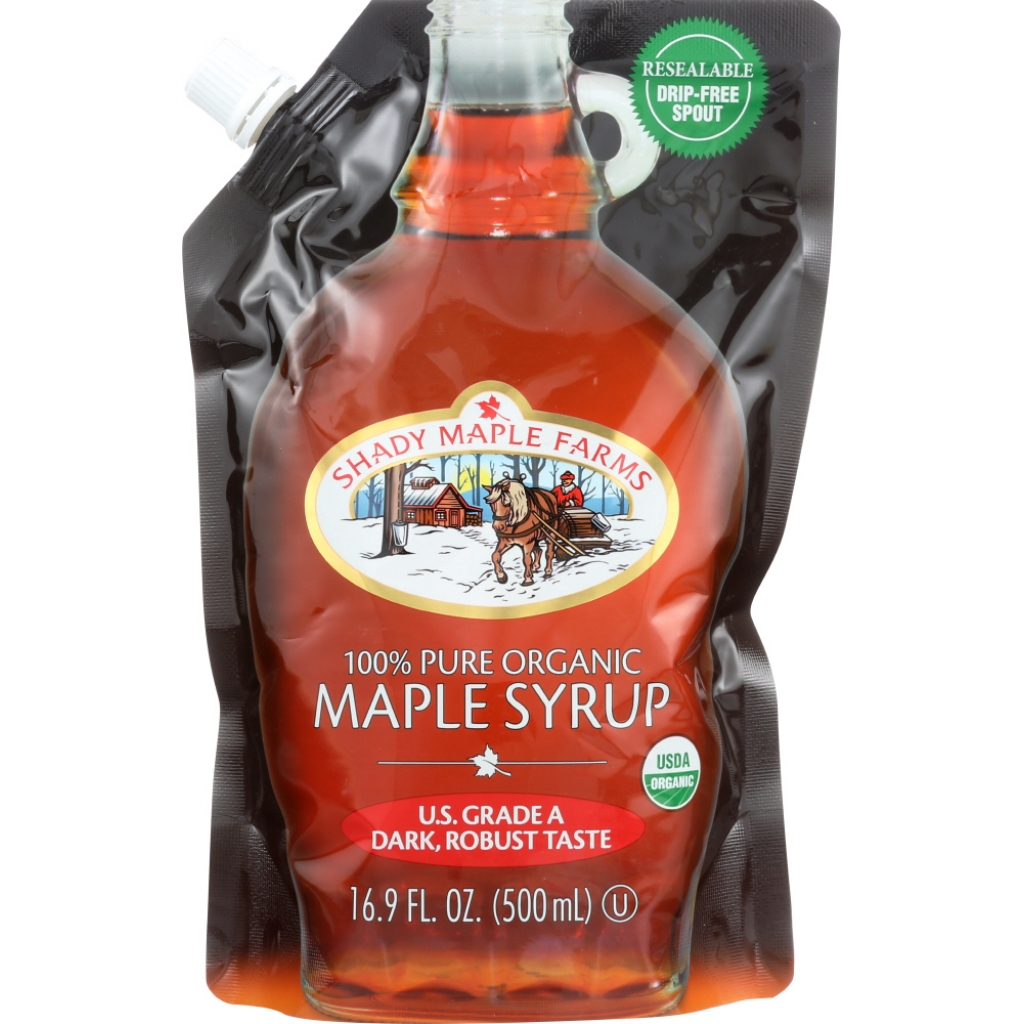 Organic Dark Robust Maple Syrup - 16.9 oz