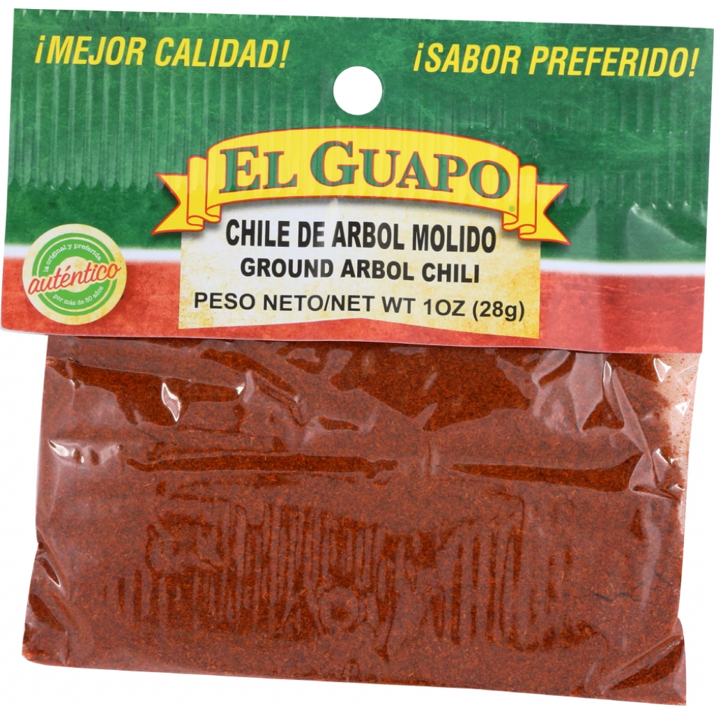 Premium Ground Chili de Arbol - 1 oz