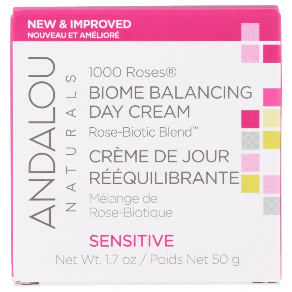 Biome Balancing Day Cream with 1000 Roses - Lightweight Hydration