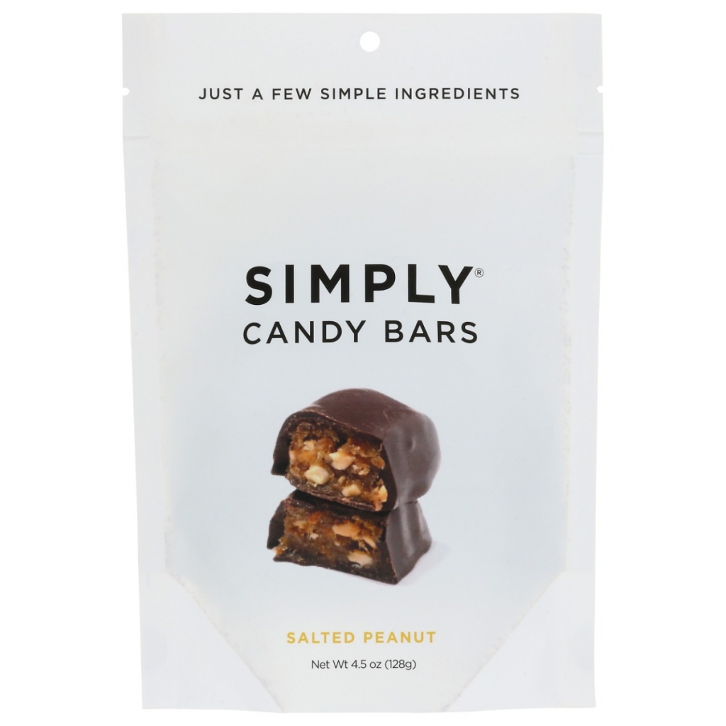 Salted Peanut Candy Bars - 4.5 oz