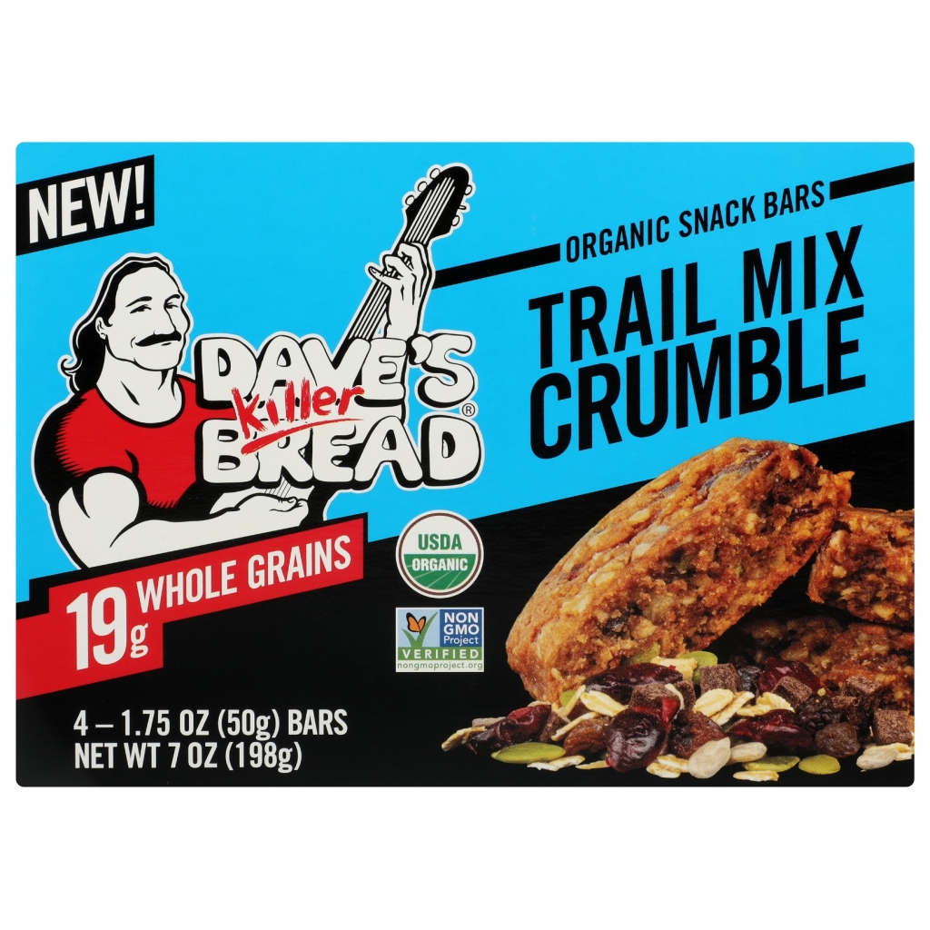 Trail Mix Crumble Snack Bar - 4 Count, 7 oz