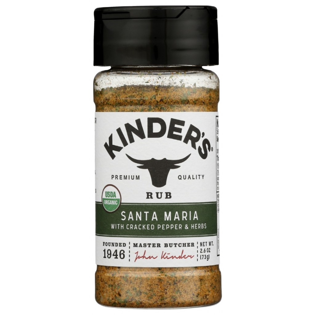 Organic Santa Maria Rub - 2.6 oz