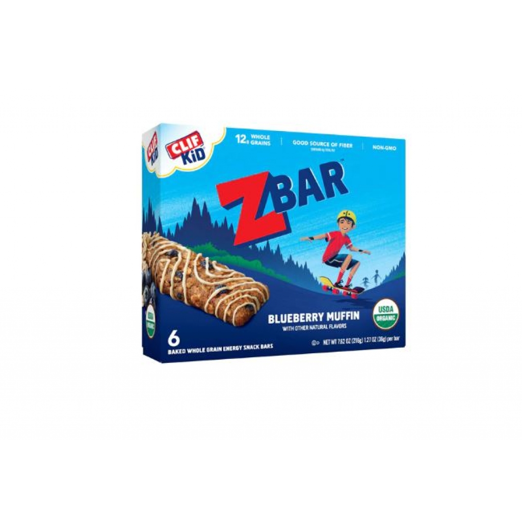 CLIF Kid Blueberry Muffin Zbar - 6 Pack