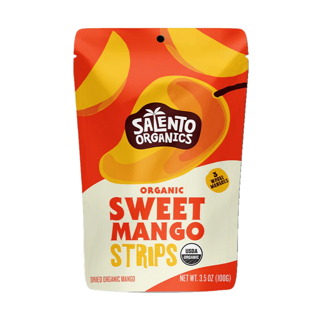 Sweet Mango Strips - Organic Snack, 3.5 oz